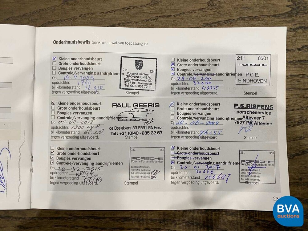 Porsche 911 Carrera 4 3.6 325hp 997 2007 Original NL, 75-XB-VP.
