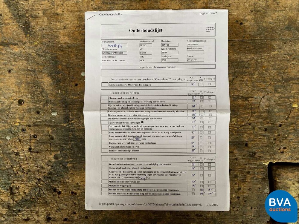 Audi A5 Cabriolet 1.8 TFSI S-Line 160pk 2010, 36-NTB-8