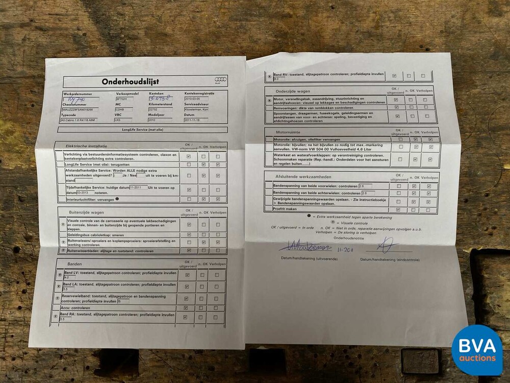 Audi A5 Cabriolet 1.8 TFSI S-Line 160pk 2010, 36-NTB-8