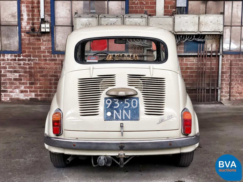 Fiat 600 L 1970 Origineel NL, 93-50-NN