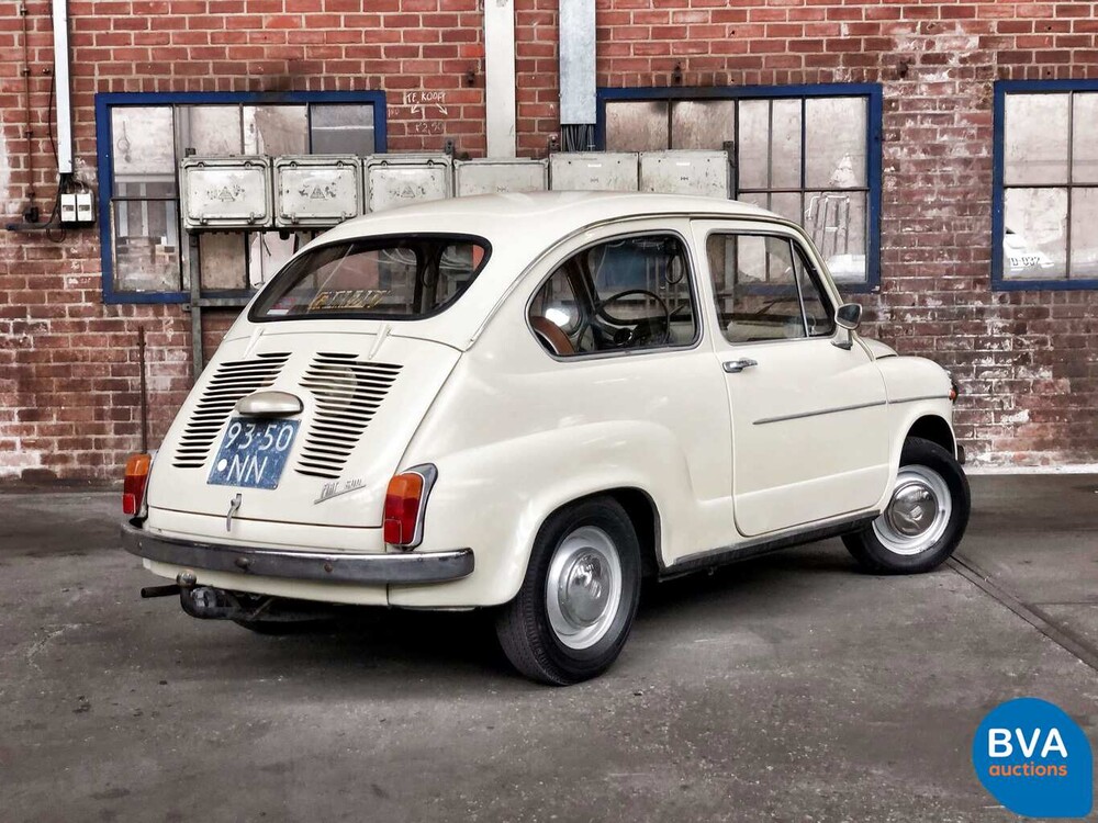 Fiat 600 L 1970 Origineel NL, 93-50-NN