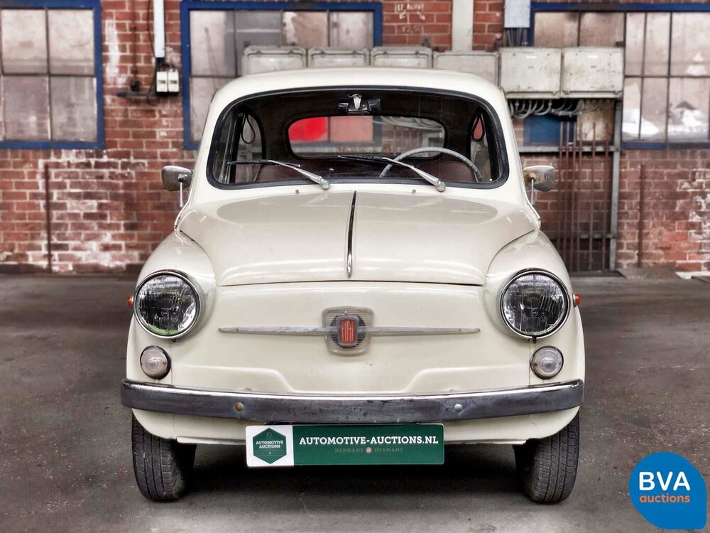 Fiat 600 L 1970 Origineel NL, 93-50-NN