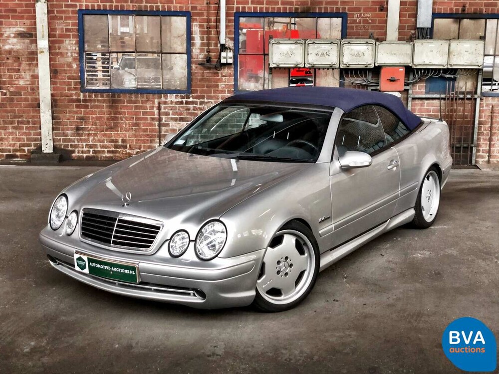 Mercedes-Benz CLK55 Cabriolet AMG 347pk CLK-Klasse 2002, 11-HJX-6