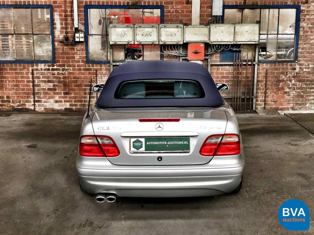 Mercedes-Benz CLK55 Cabriolet AMG 347pk CLK-Klasse 2002, 11-HJX-6