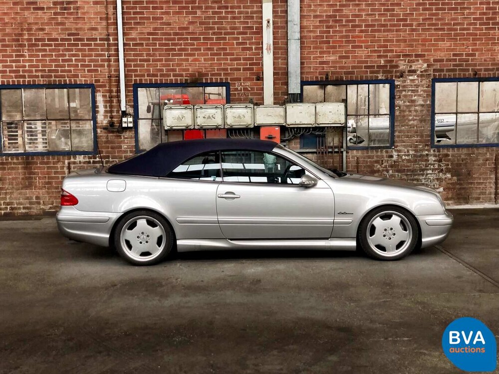 Mercedes-Benz CLK55 Cabriolet AMG 347pk CLK-Klasse 2002, 11-HJX-6
