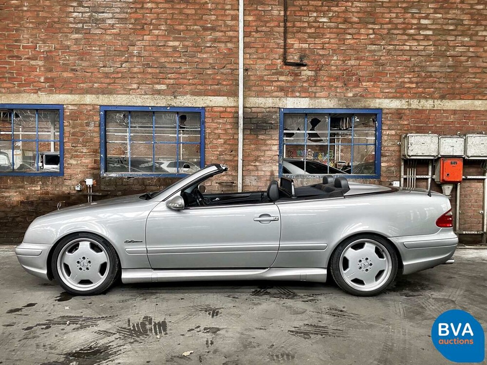 Mercedes-Benz CLK55 Cabriolet AMG 347pk CLK-Klasse 2002, 11-HJX-6