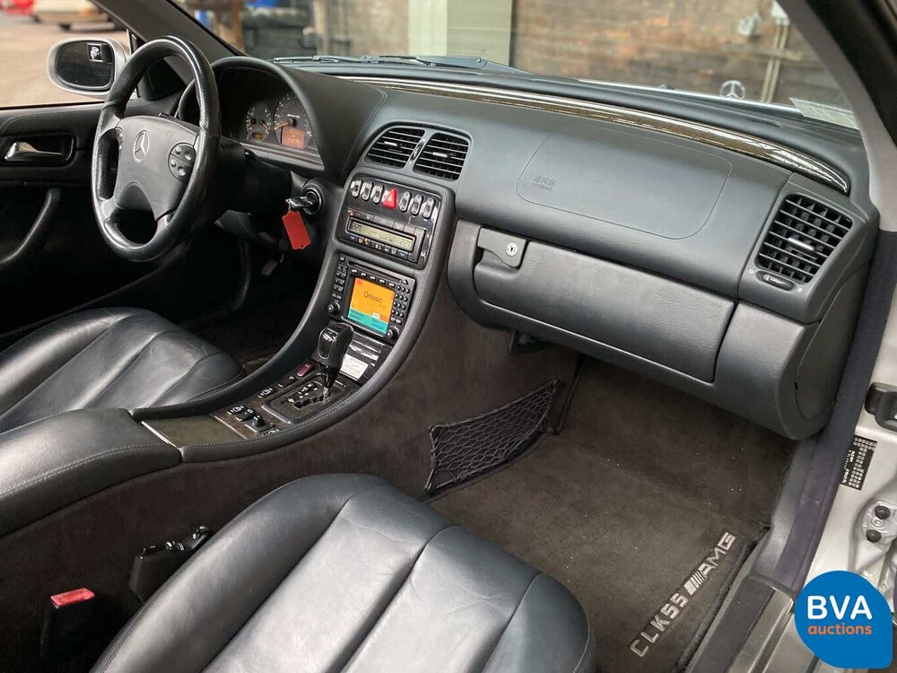 Mercedes-Benz CLK55 Cabriolet AMG 347pk CLK-Klasse 2002, 11-HJX-6
