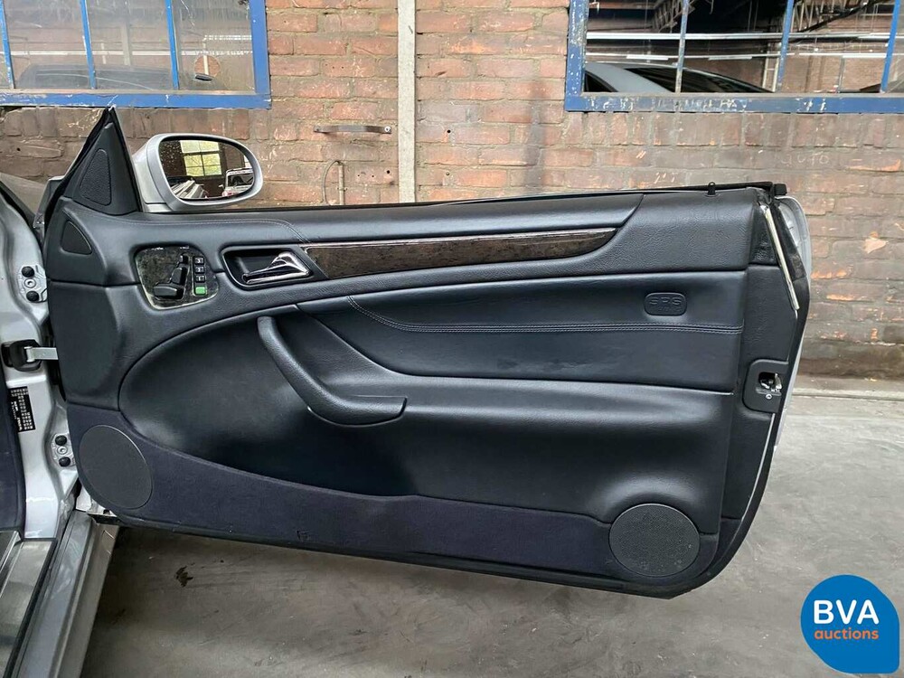 Mercedes-Benz CLK55 Cabriolet AMG 347pk CLK-Klasse 2002, 11-HJX-6