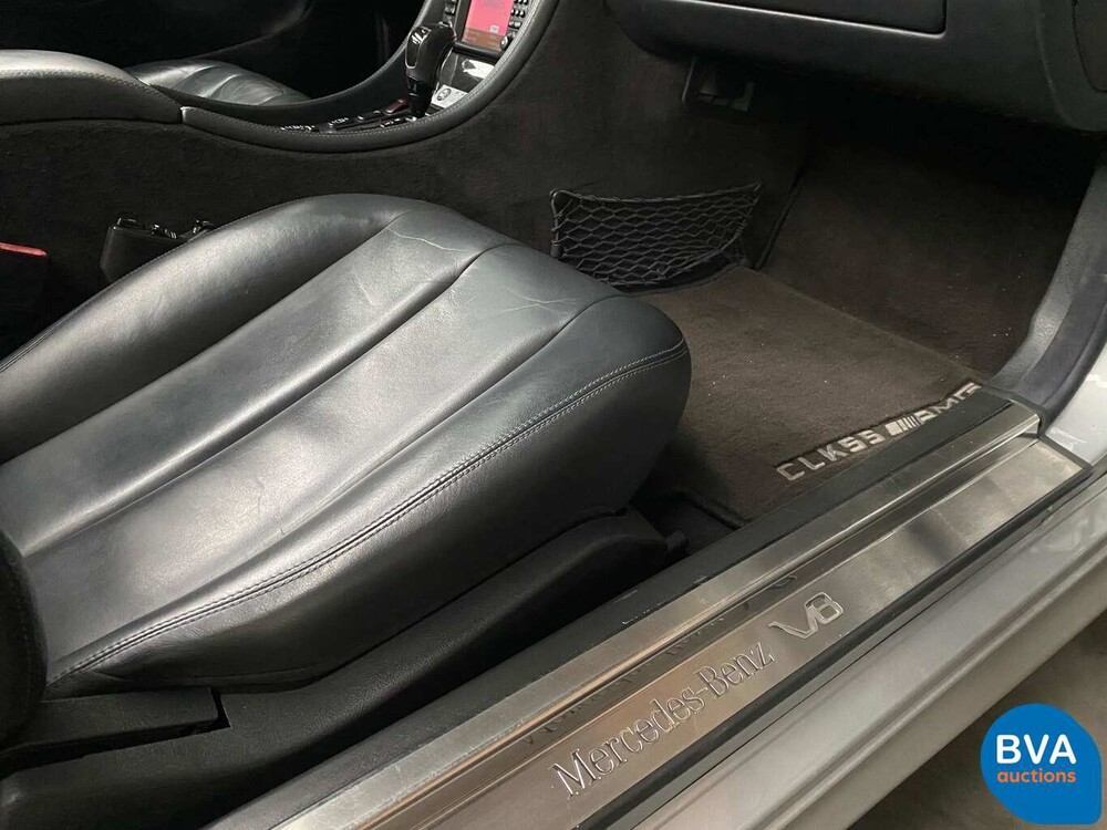 Mercedes-Benz CLK55 Cabriolet AMG 347pk CLK-Klasse 2002, 11-HJX-6