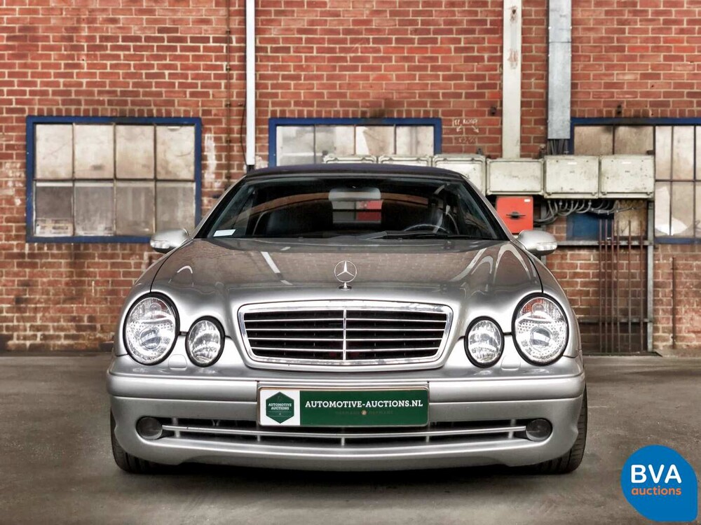 Mercedes-Benz CLK55 Cabriolet AMG 347pk CLK-Klasse 2002, 11-HJX-6