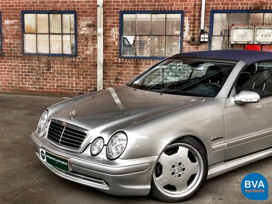 Mercedes-Benz CLK55 Cabriolet AMG 347hp CLK-Class 2002, 11-HJX-6.