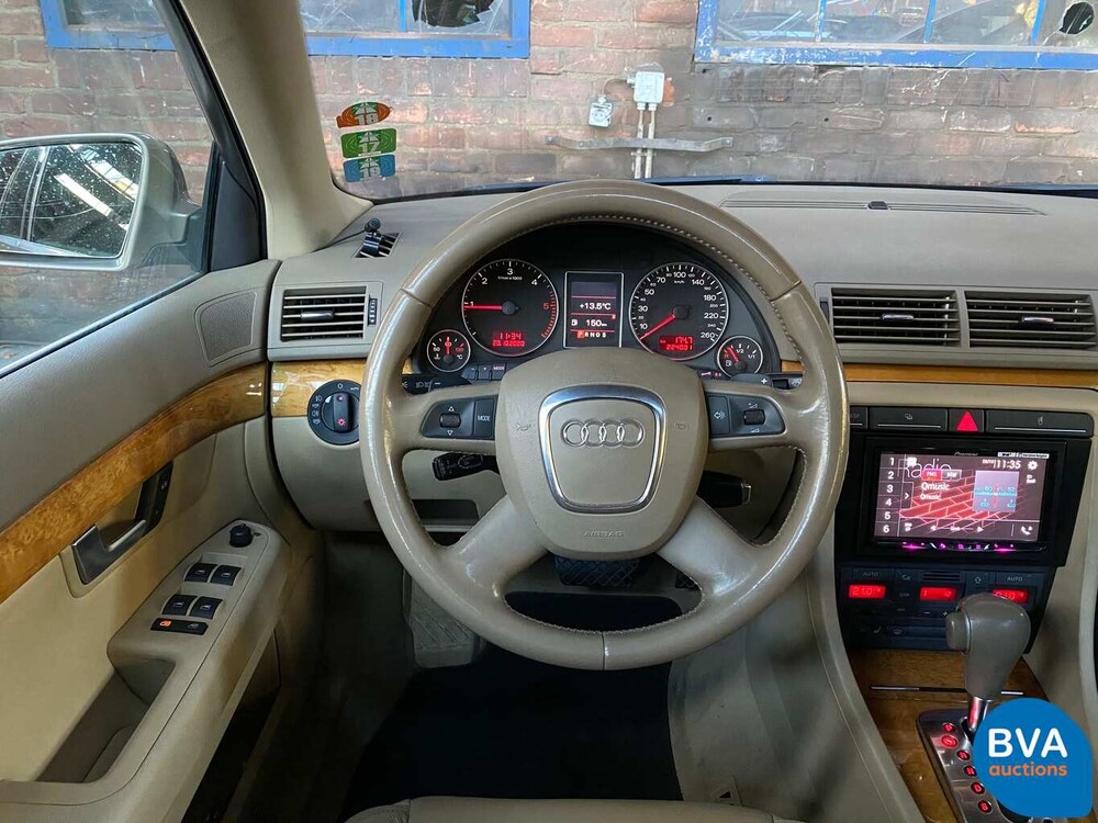 Audi A4 Avant 2.0 TDI Advance Automaat 140pk 2008 Origineel NL, 47-ZD-ZK