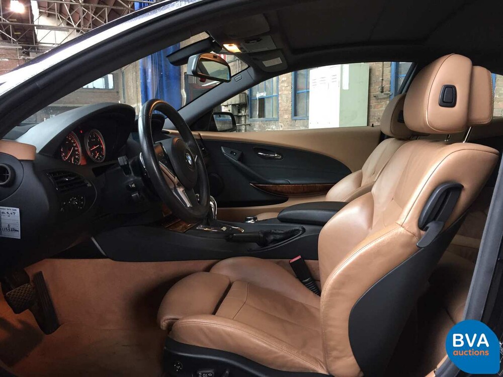 BMW 650i Coupe 4.8 V8 367pk E63 2009 HUD Nightvision 2009