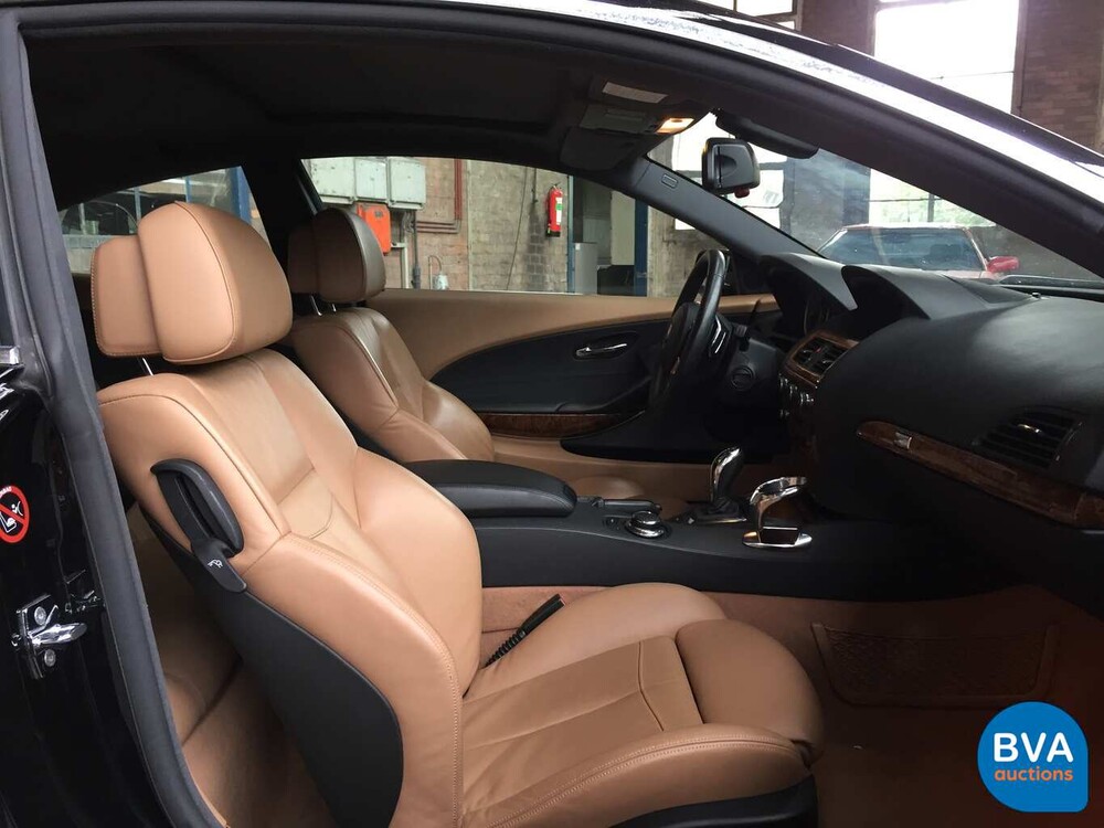 BMW 650i Coupe 4.8 V8 367pk E63 2009 HUD Nightvision 2009