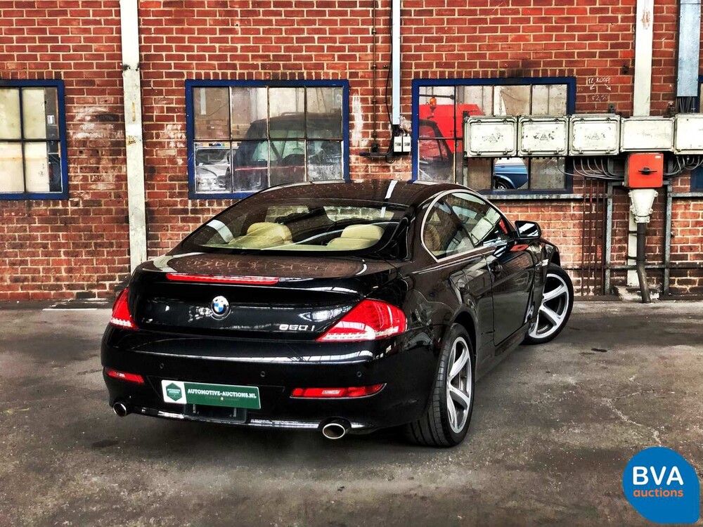 BMW 650i Coupe 4.8 V8 367pk E63 2009 HUD Nightvision 2009
