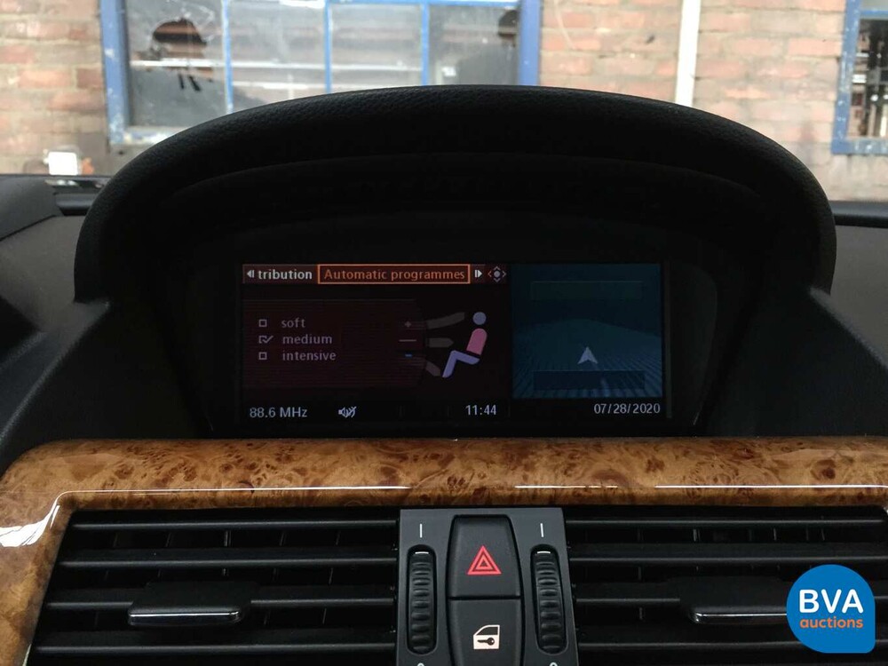 BMW 650i Coupe 4.8 V8 367pk E63 2009 HUD Nightvision 2009