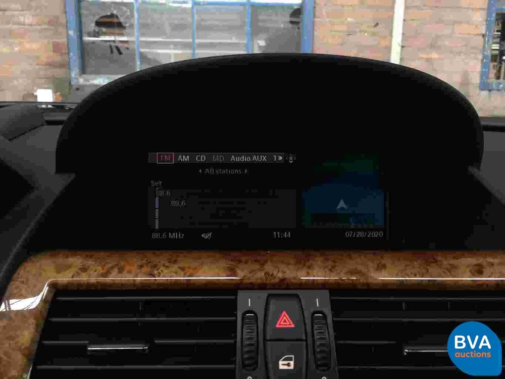BMW 650i Coupe 4.8 V8 367pk E63 2009 HUD Nightvision 2009