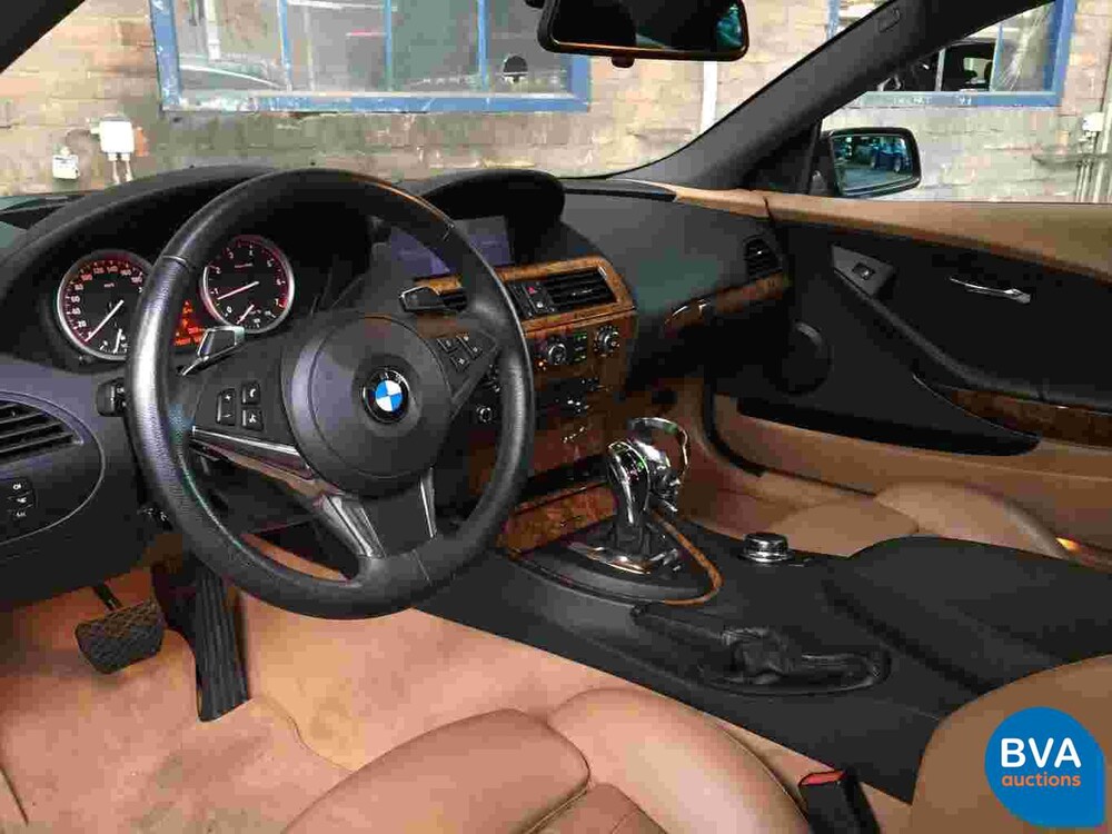 BMW 650i Coupe 4.8 V8 367pk E63 2009 HUD Nightvision 2009