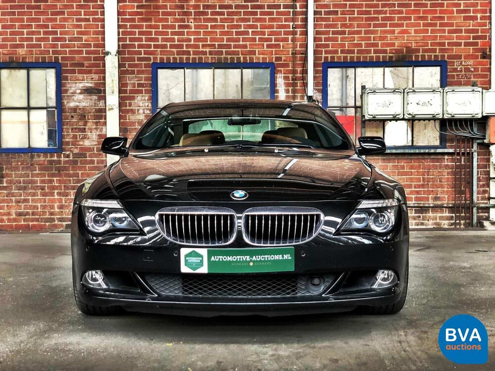 BMW 650i Coupe 4.8 V8 367pk E63 2009 HUD Nightvision 2009