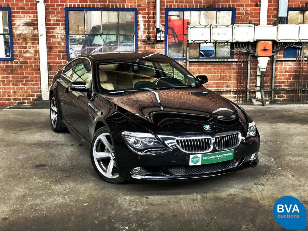 BMW 650i Coupe 4.8 V8 367pk E63 2009 HUD Nightvision 2009
