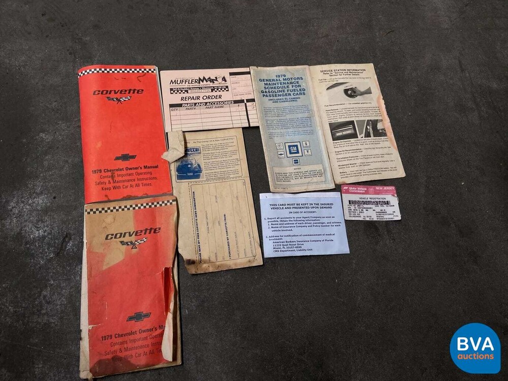 Chevrolet Corvette C3 V8 Stingray 1979 TARGA SPLIT