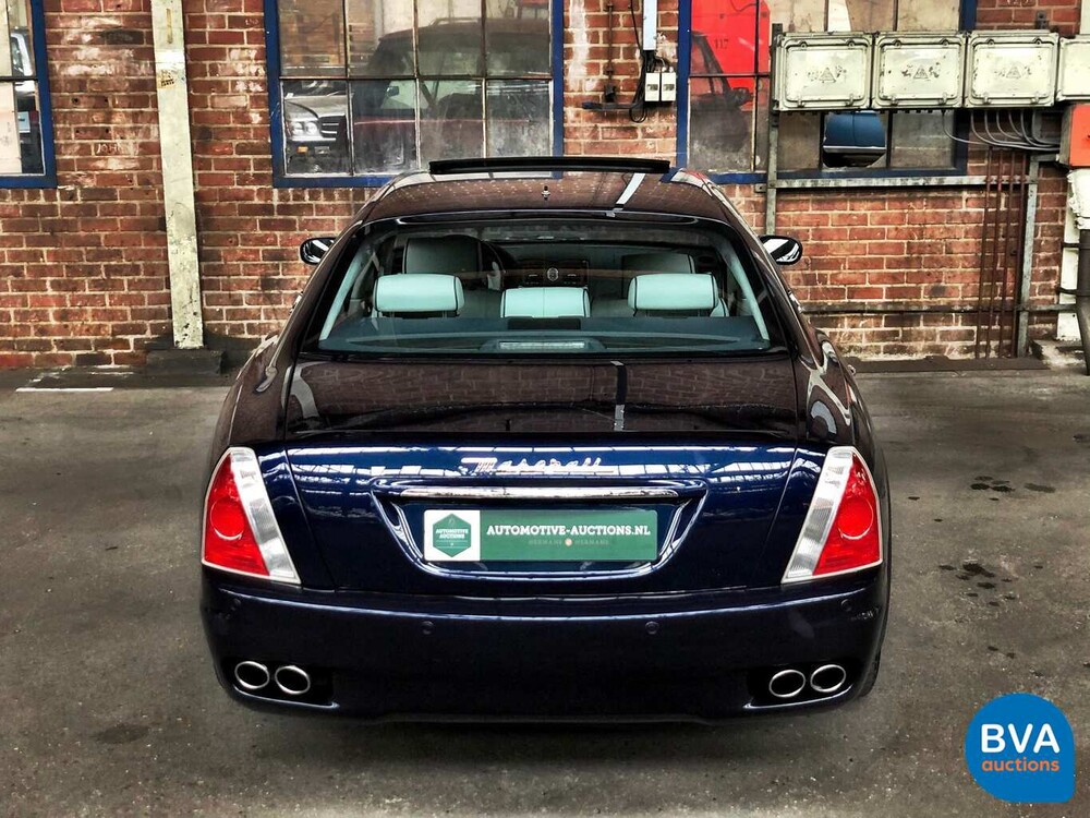 Maserati Quattroporte 4.2 V8 400pk ZF-automaat 2007, J-377-PP