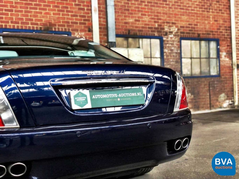 Maserati Quattroporte 4.2 V8 400pk ZF-automaat 2007, J-377-PP