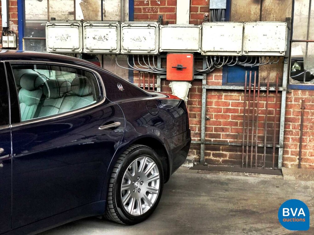 Maserati Quattroporte 4.2 V8 400pk ZF-automaat 2007, J-377-PP