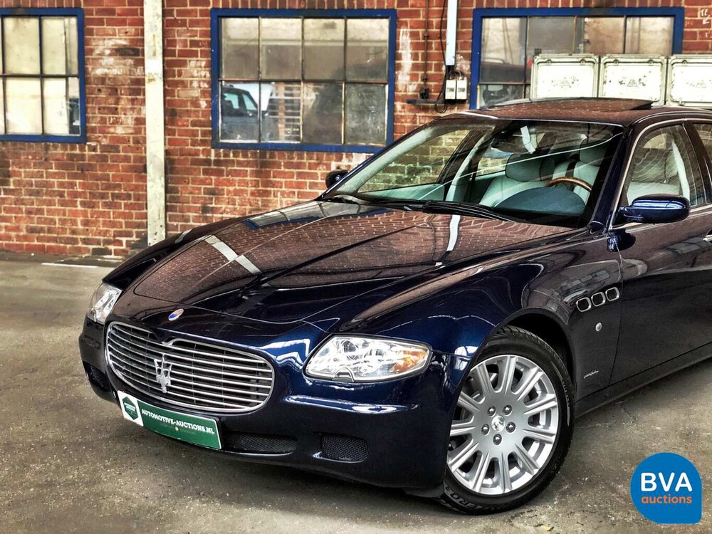 Maserati Quattroporte 4.2 V8 400pk ZF-automaat 2007, J-377-PP