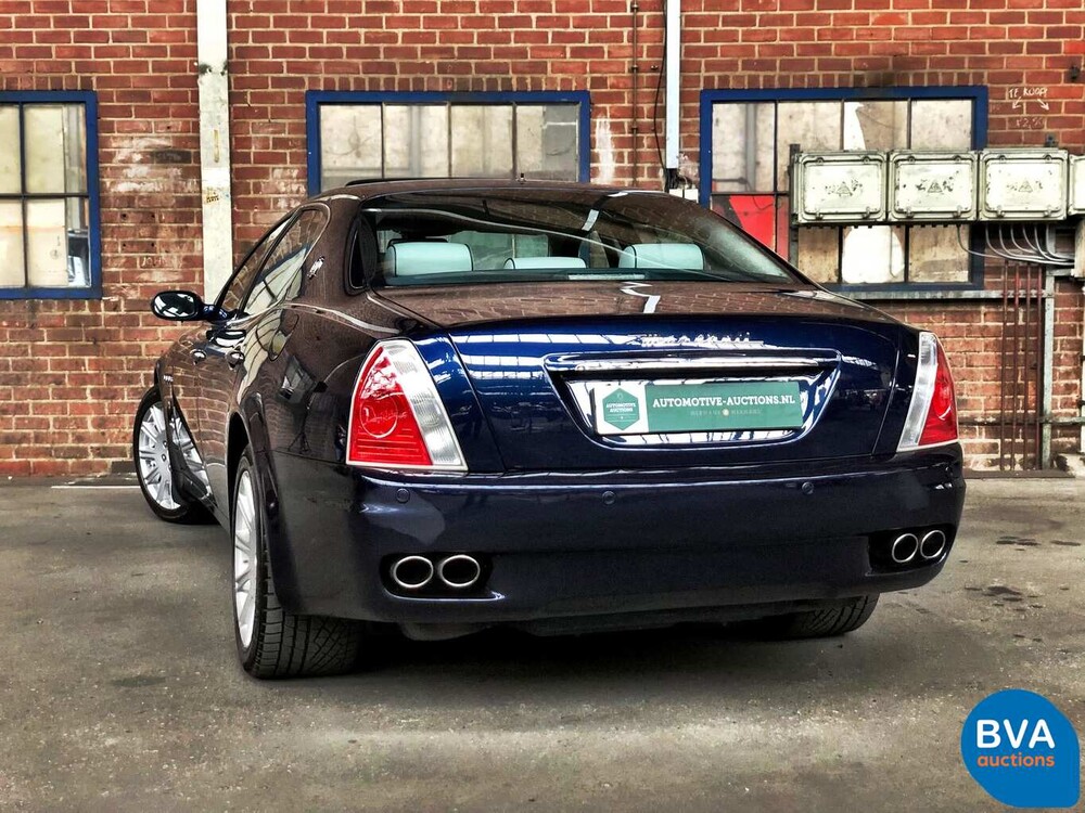 Maserati Quattroporte 4.2 V8 400pk ZF-automaat 2007, J-377-PP