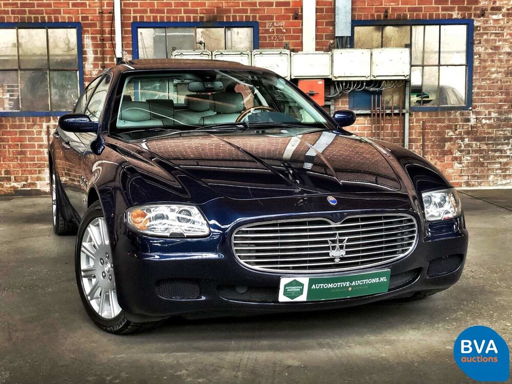 Maserati Quattroporte 4.2 V8 400pk ZF-automaat 2007, J-377-PP