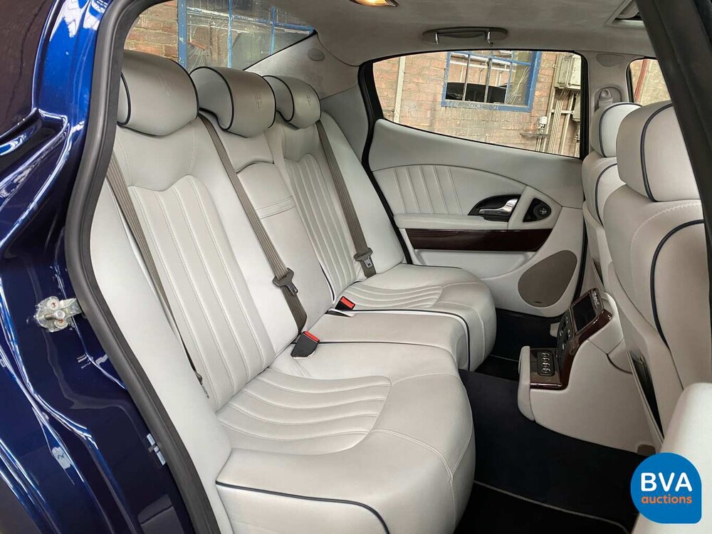 Maserati Quattroporte 4.2 V8 400pk ZF-automaat 2007, J-377-PP