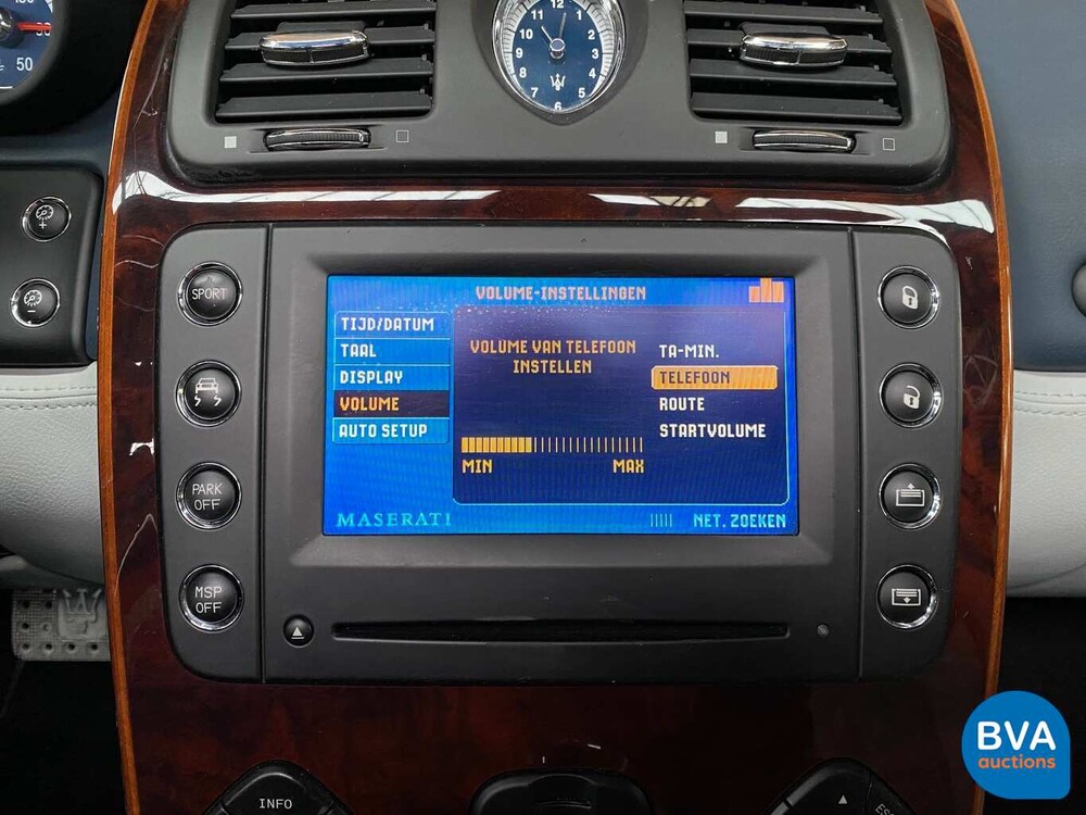 Maserati Quattroporte 4.2 V8 400pk ZF-automaat 2007, J-377-PP