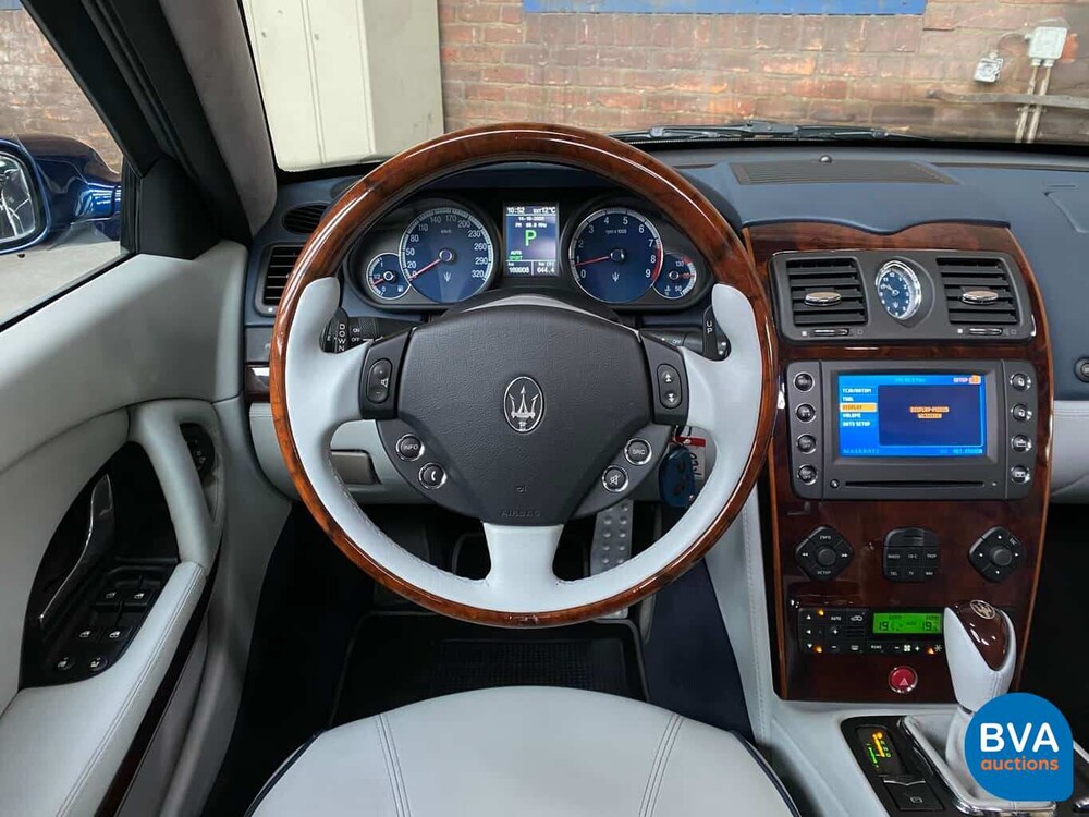 Maserati Quattroporte 4.2 V8 400pk ZF-automaat 2007, J-377-PP