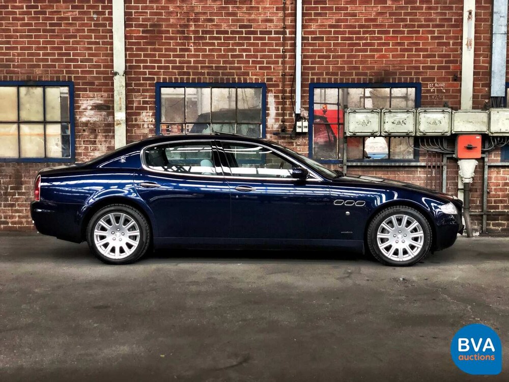 Maserati Quattroporte 4.2 V8 400pk ZF-automaat 2007, J-377-PP