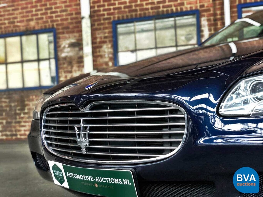 Maserati Quattroporte 4.2 V8 400pk ZF-automaat 2007, J-377-PP