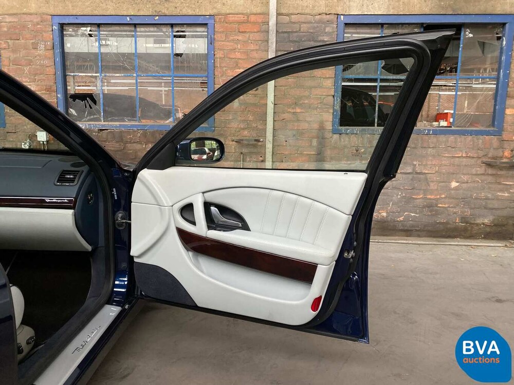 Maserati Quattroporte 4.2 V8 400pk ZF-automaat 2007, J-377-PP