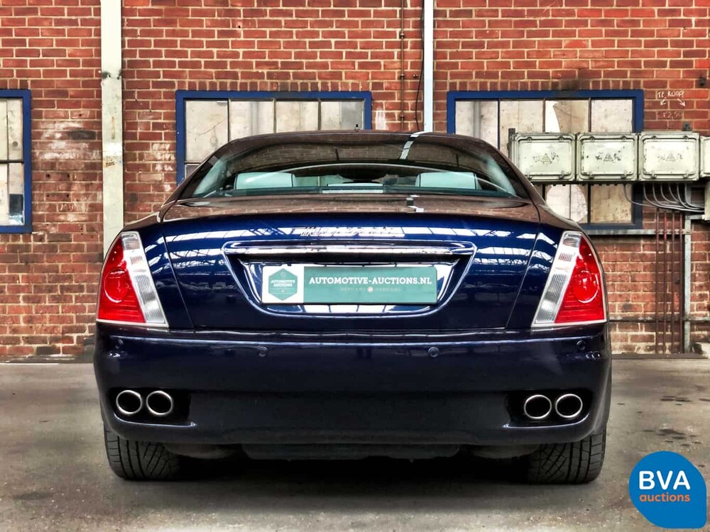 Maserati Quattroporte 4.2 V8 400pk ZF-automaat 2007, J-377-PP