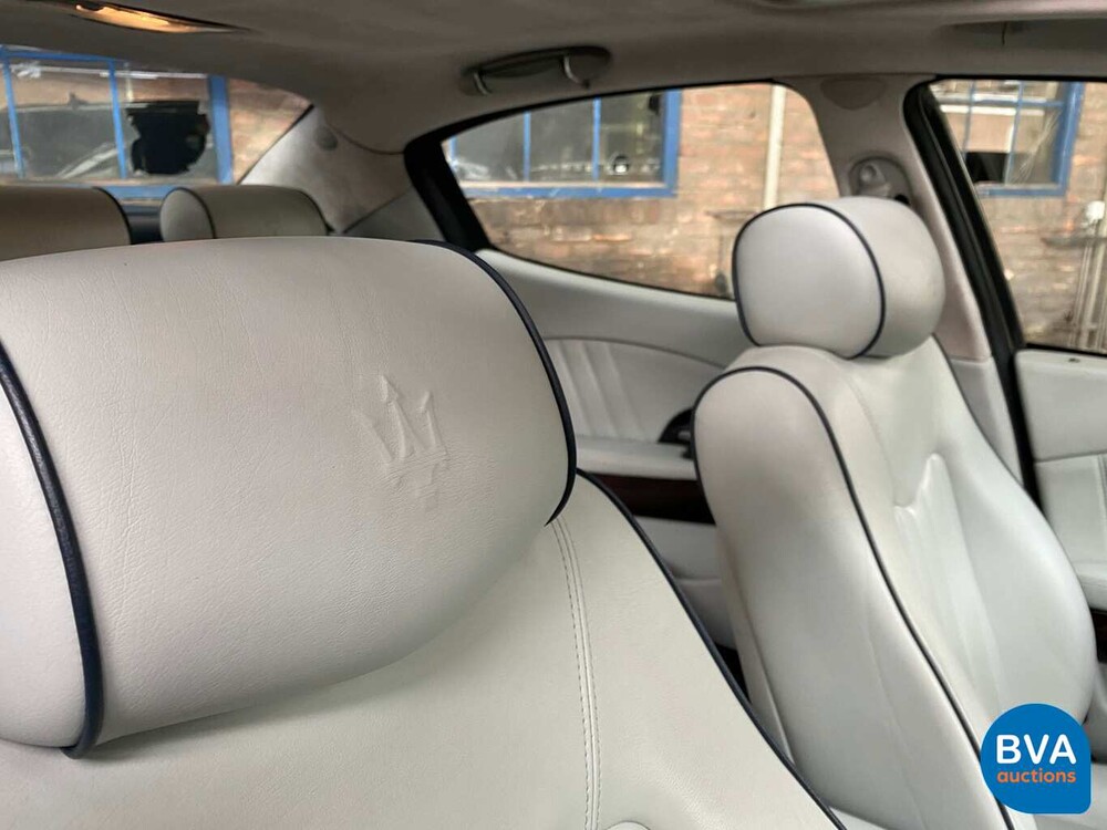 Maserati Quattroporte 4.2 V8 400pk ZF-automaat 2007, J-377-PP