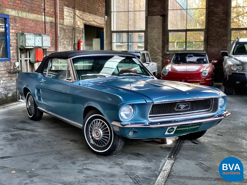 Ford Mustang Convertible V8 1967 Cabriolet C-Code