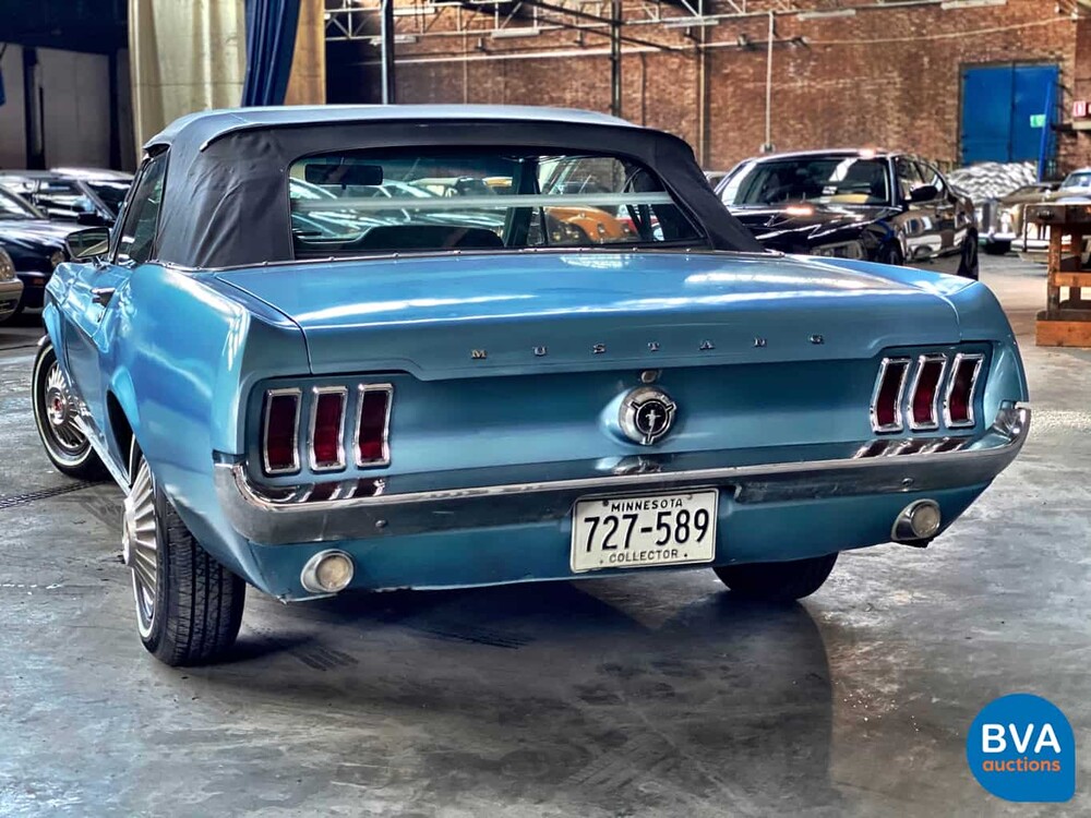 Ford Mustang Convertible V8 1967 Cabriolet C-Code
