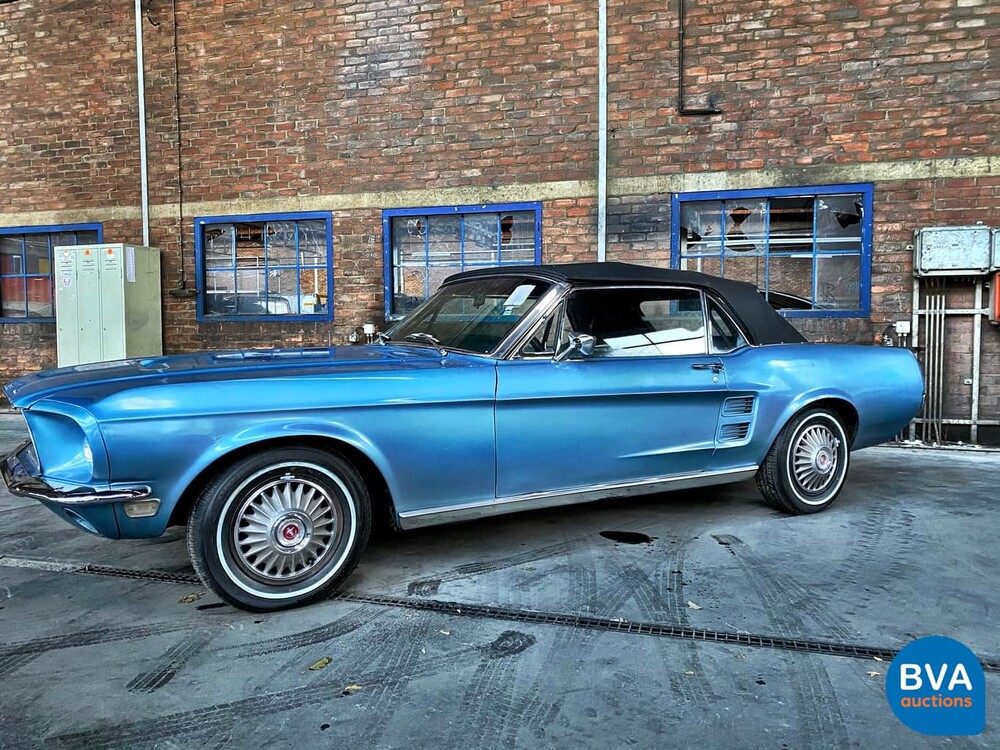 Ford Mustang Convertible V8 1967 Cabriolet C-Code