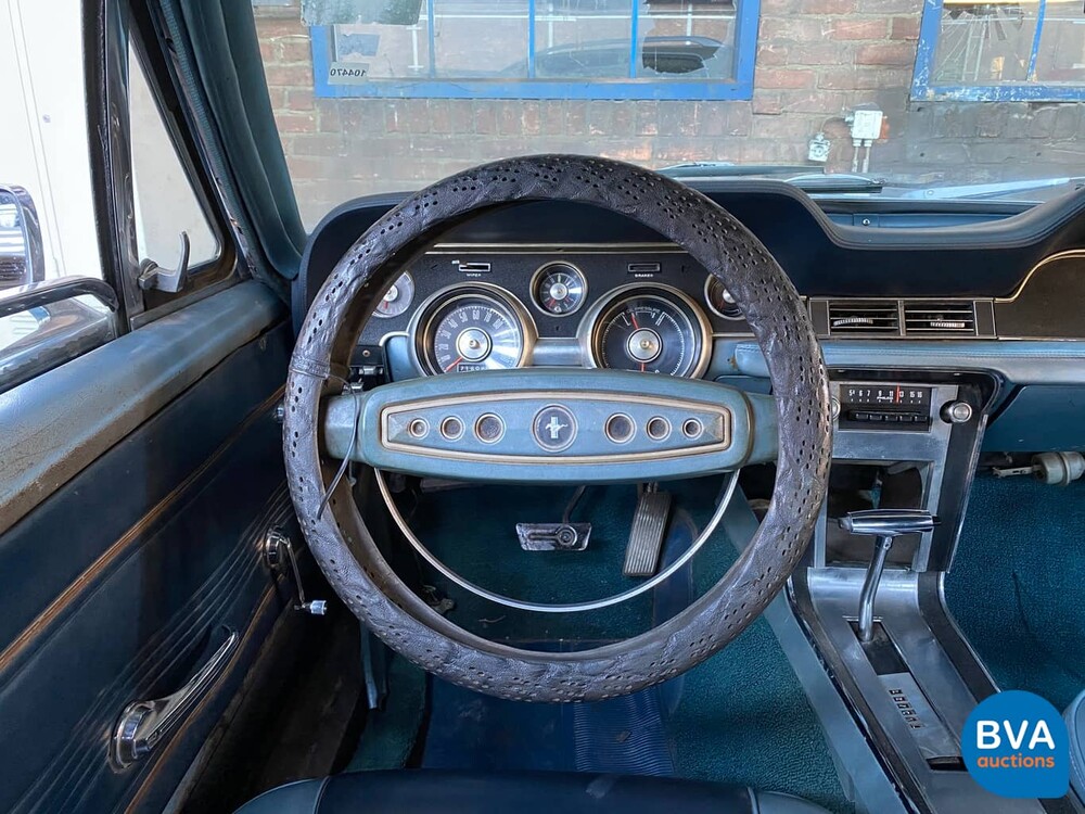 Ford Mustang Convertible V8 1967 Cabriolet C-Code