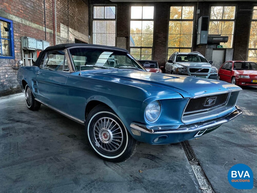 Ford Mustang Convertible V8 1967 Cabriolet C-Code