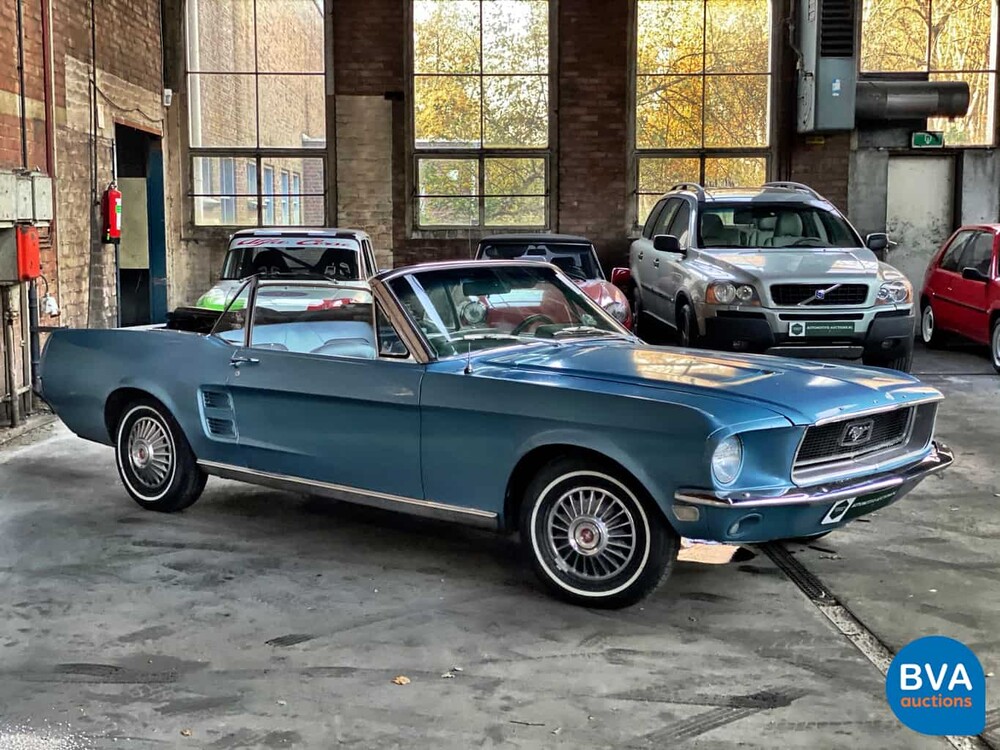 Ford Mustang Convertible V8 1967 Cabriolet C-Code