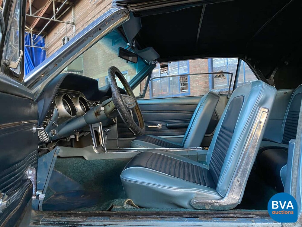Ford Mustang Convertible V8 1967 Cabriolet C-Code