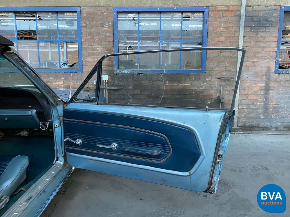 Ford Mustang Convertible V8 1967 Cabriolet C-Code