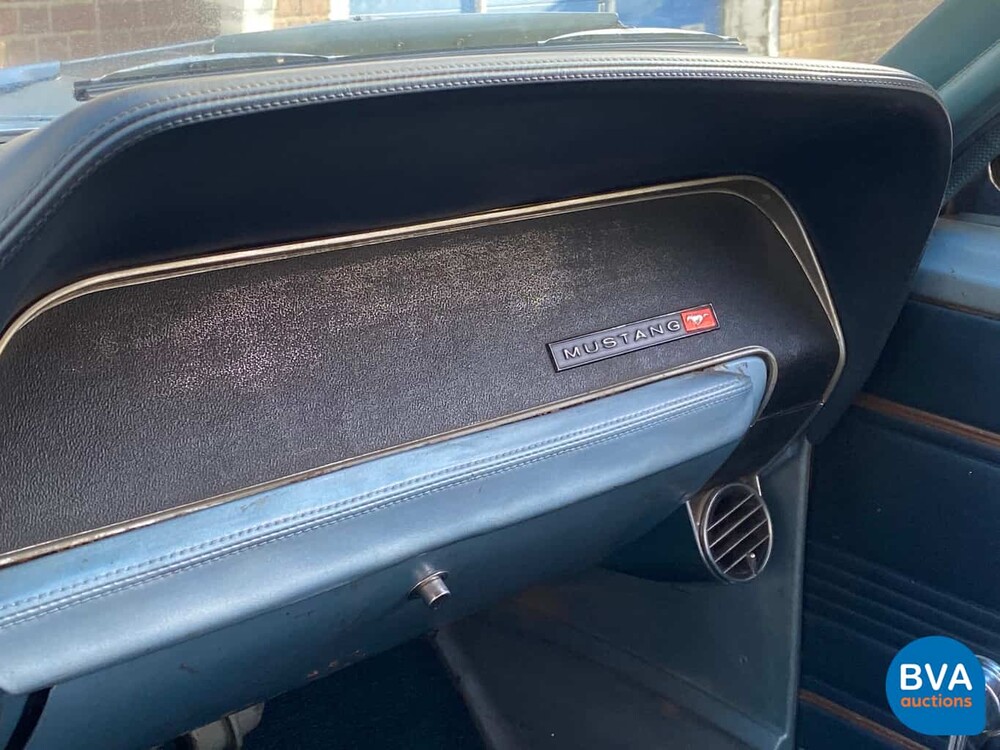 Ford Mustang Convertible V8 1967 Cabriolet C-Code