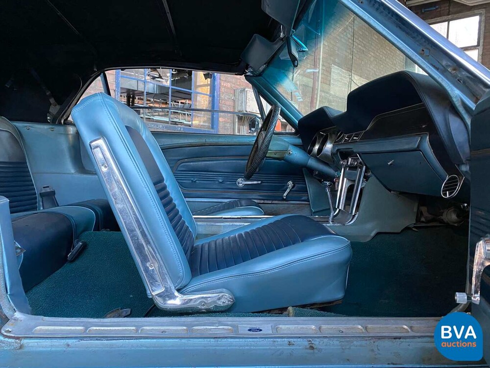 Ford Mustang Convertible V8 1967 Cabriolet C-Code