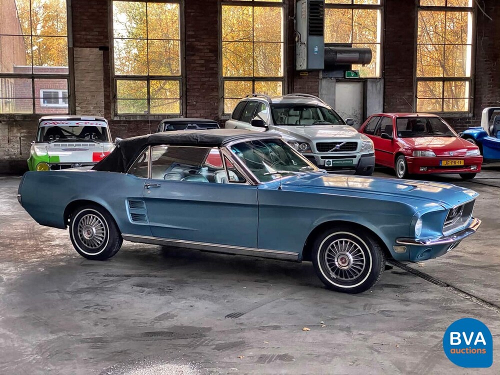 Ford Mustang Convertible V8 1967 Cabriolet C-Code